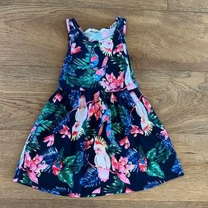 Tropical toddler dress by H&M size 2-4yr